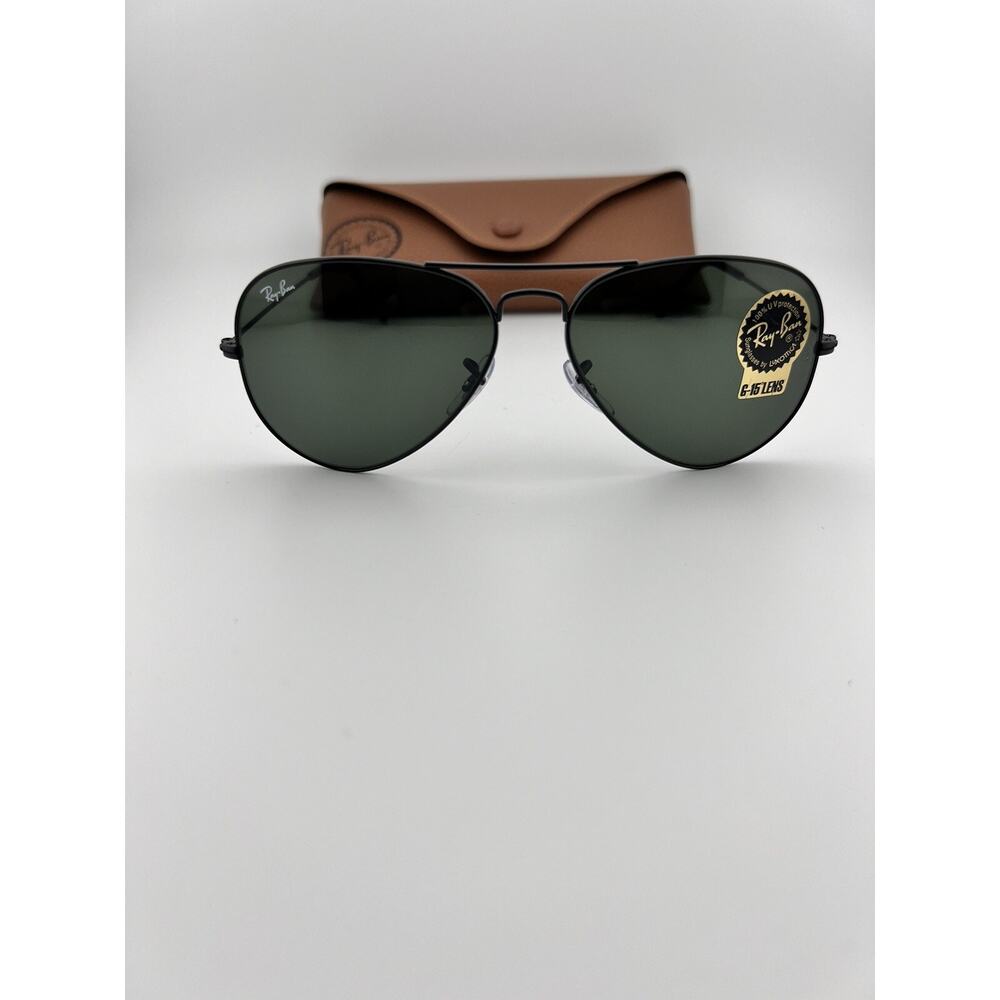Ray Ban Sunglasses RB 3025 Aviator Large Metal L2823 58-14-135 W/Case